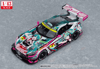 (Rerelease) 1/43rd Scale Good Smile Hatsune Miku AMG 2020 SUPER GT Okayama Test Ver. (Pre-Order)