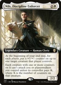 Nils, Discipline Enforcer (Extended Art) [Commander 2021]