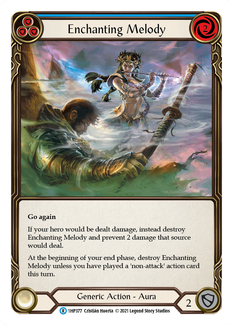 Enchanting Melody (Blue) [1HP377] (History Pack 1) - POKÉ JEUX