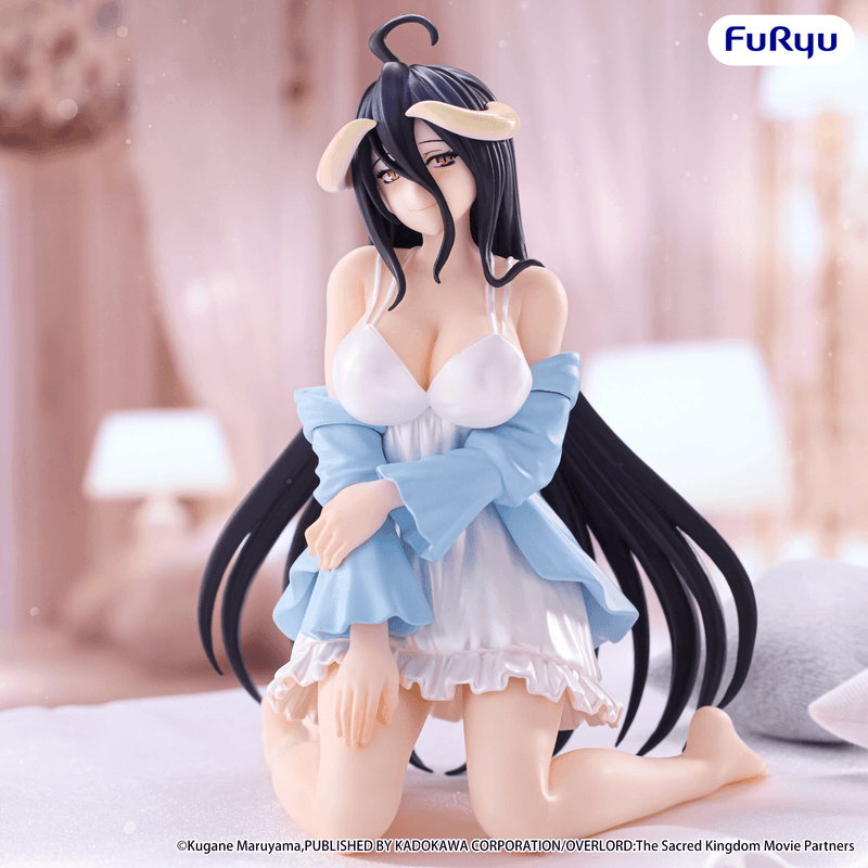 OVERLORD Noodle Stopper Figure -Albedo Loungewear Pearl White ver.- (Pre-Order)