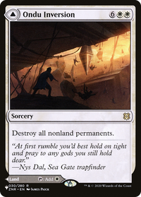 Ondu Inversion // Ondu Skyruins [Secret Lair : Du mignon à la brute] 