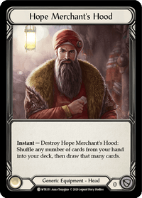 Hope Merchant's Hood [U-WTR151] (Welcome to Rathe Unlimited) Unlimited Rainbow Foil - POKÉ JEUX