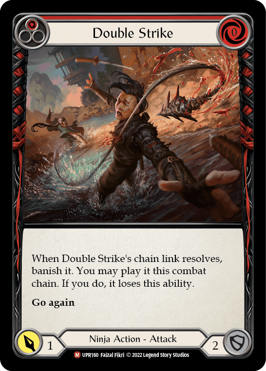 Double Strike [UPR160] (Uprising) Rainbow Foil - POKÉ JEUX