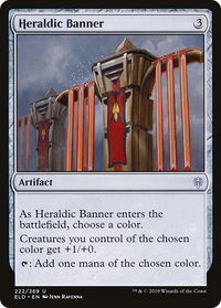 Heraldic Banner [Throne of Eldraine]