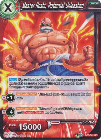 Master Roshi, Potential Unleashed (DB3-001) [Giant Force] - POKÉ JEUX