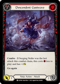 Descendent Gustwave (Red) [KAT008] (Outsiders Katsu Blitz Deck) - POKÉ JEUX