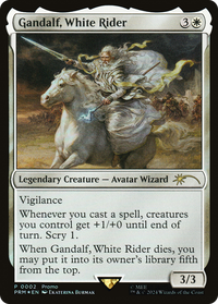 Gandalf, White Rider [Resale Promos]