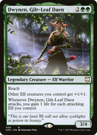 Dwynen, Gilt-Leaf Daen [Kaldheim Commander]