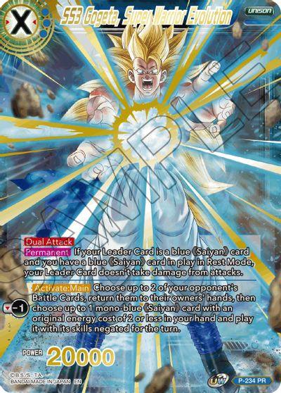 SS3 Gogeta, Super Warrior Evolution (Alternate Art) (P-234) [Special Anniversary Set 2021] - POKÉ JEUX