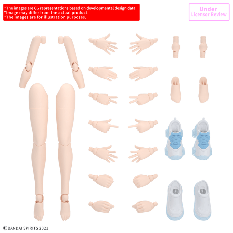 30MS OPTION BODY PARTS ARM PARTS & LEG PARTS S ［COLOR A］ (Pre-Order)