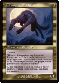 Huntmaster of the Fells // Ravager of the Fells (INR-470) - Innistrad Remastered Foil