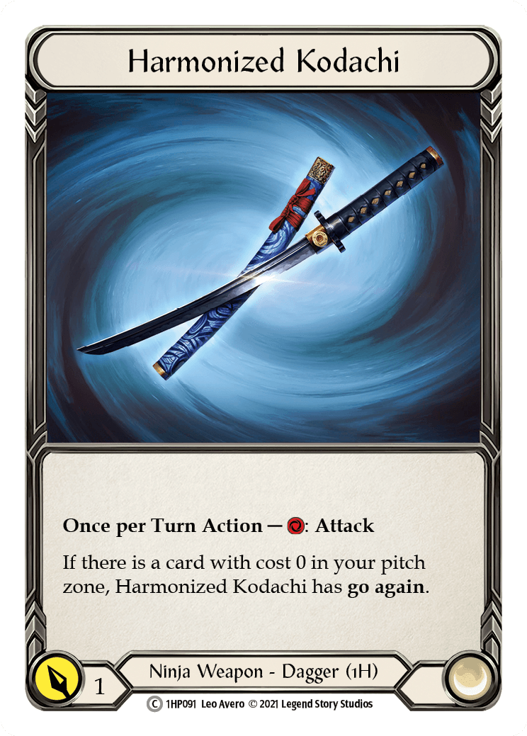 Harmonized Kodachi (Left) [1HP091] (History Pack 1) - POKÉ JEUX