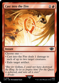 Cast into the Fire [The Lord of the Rings: Tales of Middle-Earth]