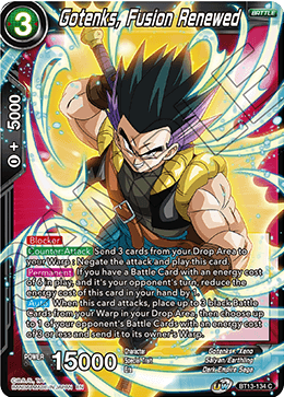 Gotenks, Fusion Renewed (Common) (BT13-134) [Supreme Rivalry] - POKÉ JEUX