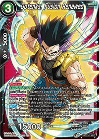Gotenks, Fusion Renewed (Common) (BT13-134) [Supreme Rivalry] - POKÉ JEUX
