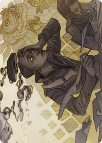 Go Blank // Go Blank (ASTX-008) - Strixhaven Art Series (Borderless) Foil