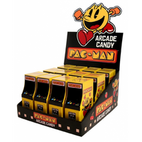 PAC-MAN ARCADE - STRAWBERRY CANDY - CDU — LOT × 12 (Special Order)