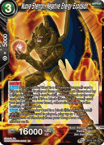 Nuova Shenron, Negative Energy Explosion (BT15-135) [Saiyan Showdown] - POKÉ JEUX