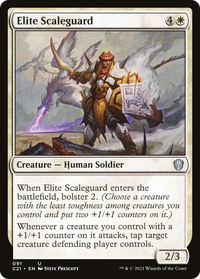 Elite Scaleguard [Commander 2021]