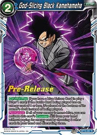 God-Slicing Black Kamehameha (BT10-057) [Rise of the Unison Warrior Prerelease Promos] - POKÉ JEUX