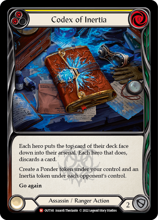 Codex of Inertia [OUT161] (Outsiders) - POKÉ JEUX