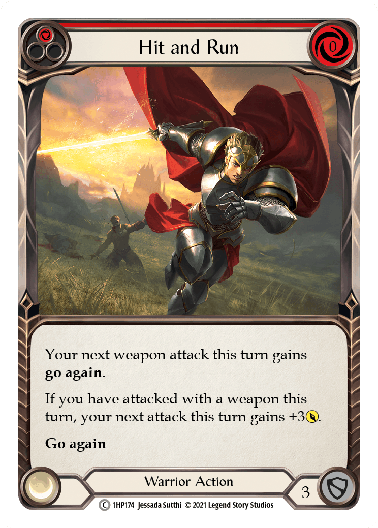 Hit and Run (Red) [1HP174] (History Pack 1) - POKÉ JEUX