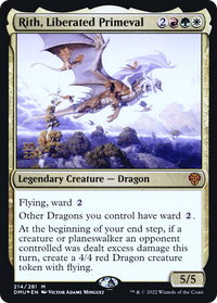Rith, Liberated Primeval [Dominaria United Prerelease Promos]
