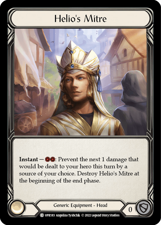 Helio's Mitre [UPR183] (Uprising) Cold Foil - POKÉ JEUX