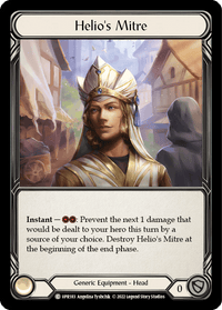 Helio's Mitre [UPR183] (Uprising) Cold Foil - POKÉ JEUX