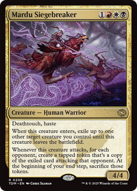 Mardu Siegebreaker (TDM-206) - Tarkir: Dragonstorm Foil