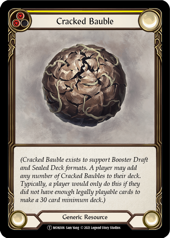 Cracked Bauble [U-MON306] (Monarch Unlimited) Unlimited Normal - POKÉ JEUX