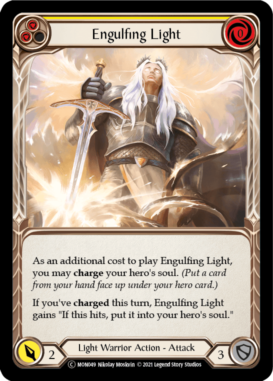 Engulfing Light (Yellow) [U-MON049] (Monarch Unlimited) Unlimited Normal - POKÉ JEUX