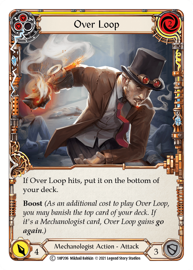 Over Loop (Yellow) [1HP206] (History Pack 1) - POKÉ JEUX