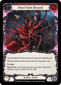 Howl from Beyond (Red) [U-MON200-RF] (Monarch Unlimited) Unlimited Rainbow Foil - POKÉ JEUX