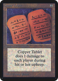 Copper Tablet [Alpha Edition]