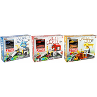 POLICE/FIRE/CONSTRUCTION PLAYSET ASST (Special Order)