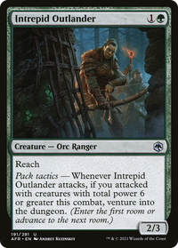 Intrepid Outlander [Dungeons & Dragons: Adventures in the Forgotten Realms]