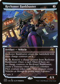 Reckoner Bankbuster (Showcase Soft Glow) [Kamigawa: Neon Dynasty]