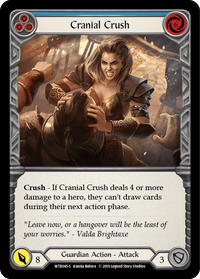 Cranial Crush [WTR045-S] (Welcome to Rathe) Alpha Print Rainbow Foil - POKÉ JEUX