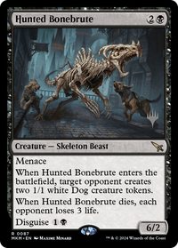 Hunted Bonebrute (Pack Promo) [Meurtres au Manoir Karlov Promos] 