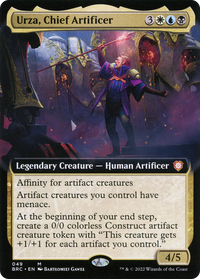 Urza, artificier en chef (art étendu) [Commandant de guerre des frères] 