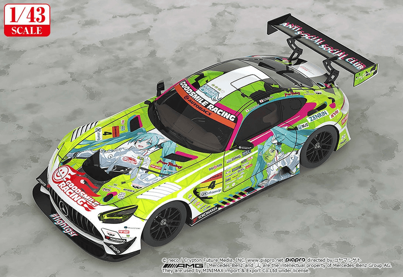 (Rerelease) 1/43 Good Smile Hatsune Miku AMG 2022 Season Opening Ver. (Pre-Order)