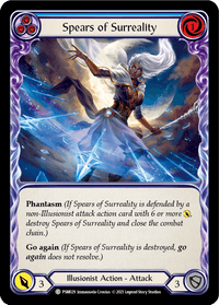 Spears of Surreality (Blue) [PSM029] (Monarch Prism Blitz Deck) - POKÉ JEUX