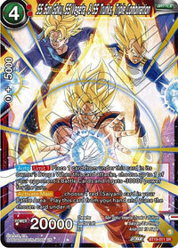 SS Son Goku, SS Vegeta, & SS Trunks, Triple Combination (BT19-011) [Fighter's Ambition] - POKÉ JEUX