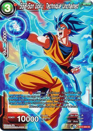 SSB Son Goku, Technique Unchained (BT11-006) [Vermilion Bloodline 2nd Edition] - POKÉ JEUX