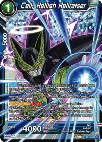 Cell, Hellish Hellraiser (BT18-051) [Dawn of the Z-Legends] - POKÉ JEUX