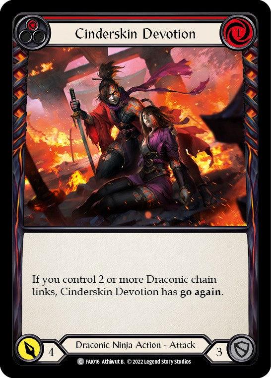 Cinderskin Devotion (Red) [FAI016] (Uprising Fai Blitz Deck) - POKÉ JEUX