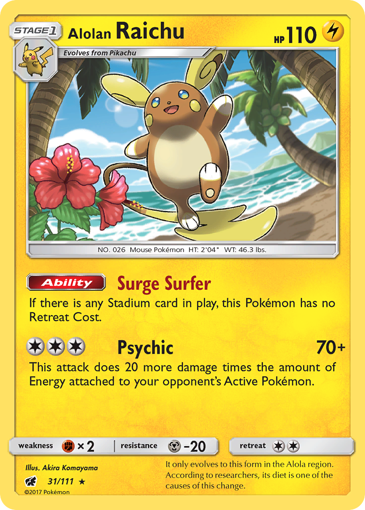 Alolan Raichu (Prerelease) [Staff] (SM72) - SM Promos Holofoil