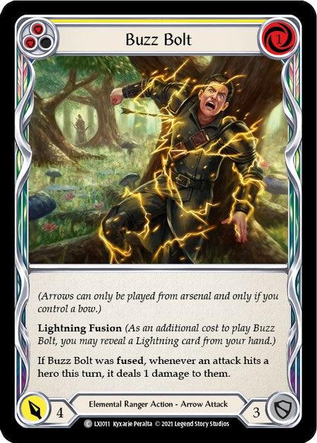 Buzz Bolt (Yellow) [LXI011] (Tales of Aria Lexi Blitz Deck) 1st Edition Normal - POKÉ JEUX