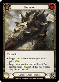 Pummel (Yellow) [U-WTR207] (Welcome to Rathe Unlimited) Unlimited Normal - POKÉ JEUX